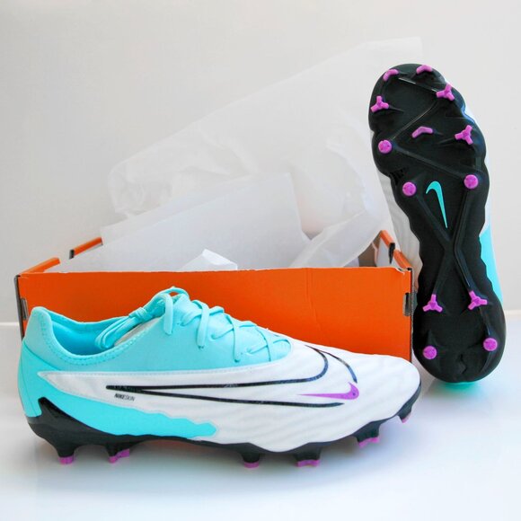 Nike Phantom GX Pro FG Men\'s Soccer Cleats Hyper Turquoise Size 10.5 REG: $ 160 main image 9